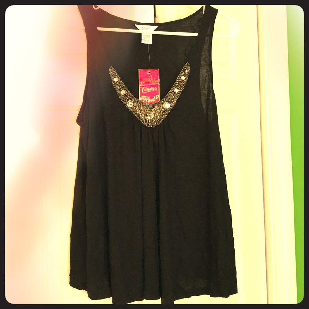 Women’s Sleeveless Top, Size Large